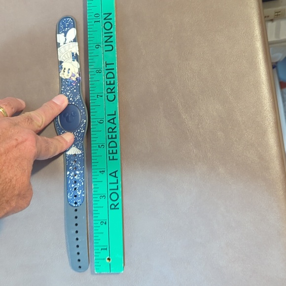 Disney Minnie Mouse Space Mountain Slap Band Bracelet Main Attraction 1/12 - Picture 9 of 9